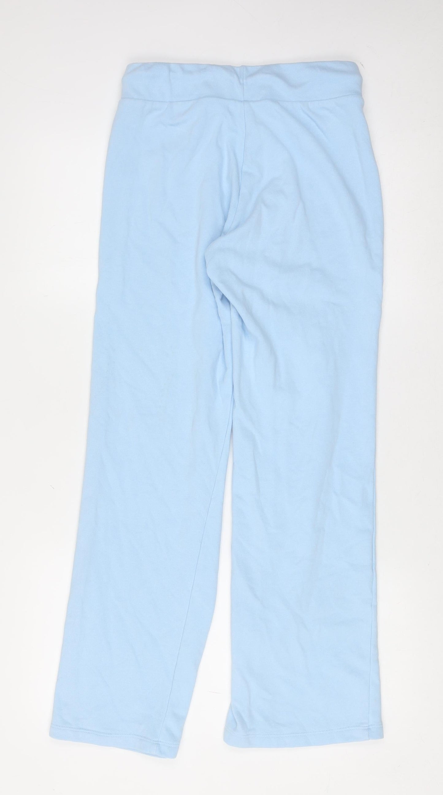 H&M Divided Women’s Blue Sweatpants Size S Cotton Blend Casual Trousers
