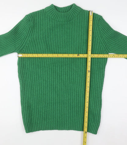 Womens UK Size L Koton Green Pullover Jumper