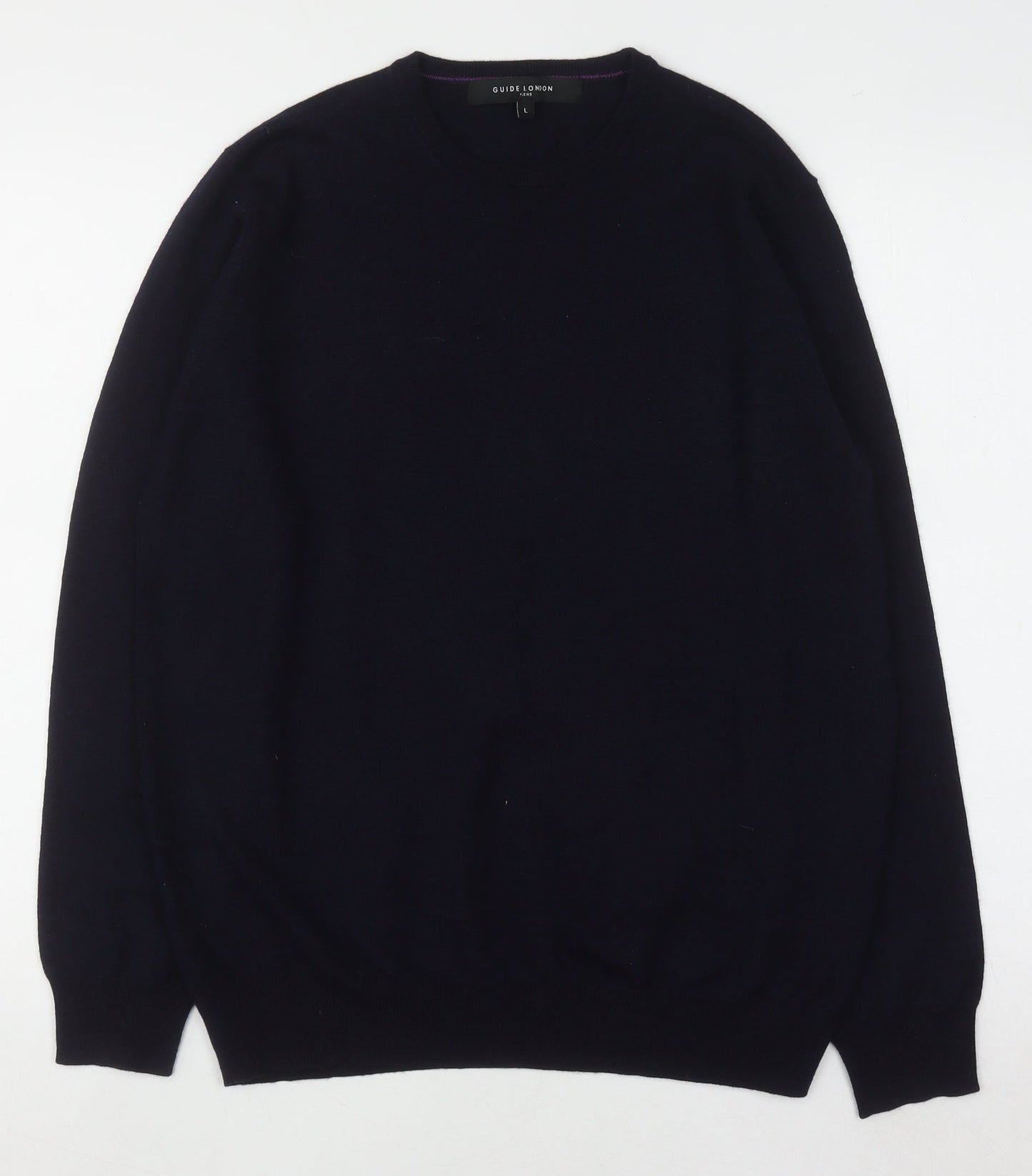 Mens UK Size L Guide London Blue Pullover Jumper