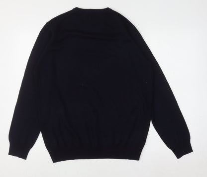Mens UK Size L Guide London Blue Pullover Jumper