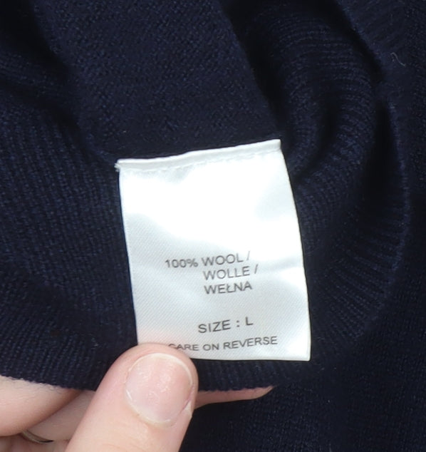 Mens UK Size L Guide London Blue Pullover Jumper