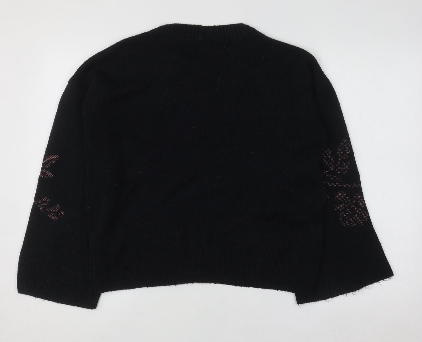 Womens UK Size 10 NEXT Black Pullover Jumper