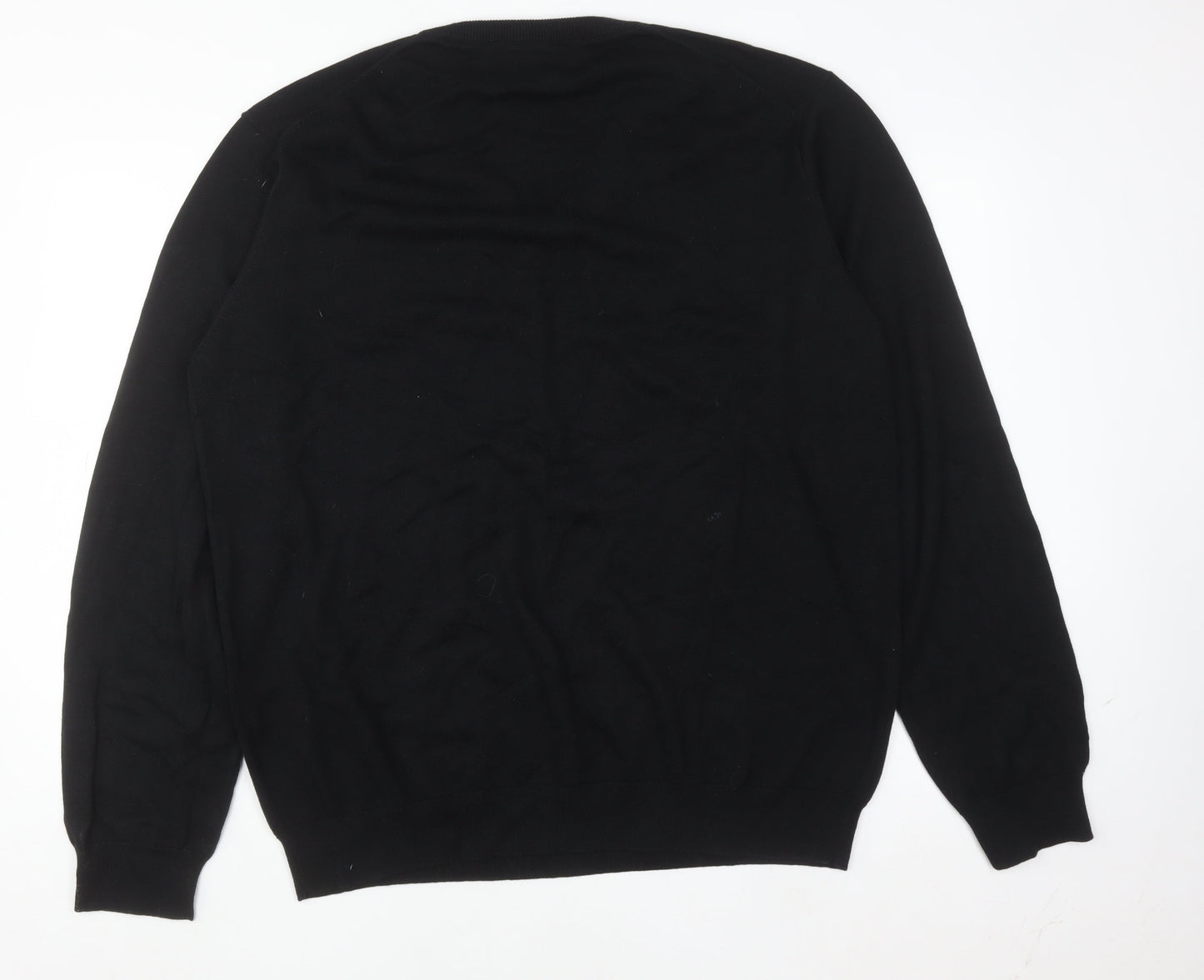 Mens UK Size 2XL GANT Black Pullover Jumper