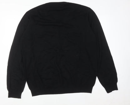 Mens UK Size 2XL GANT Black Pullover Jumper