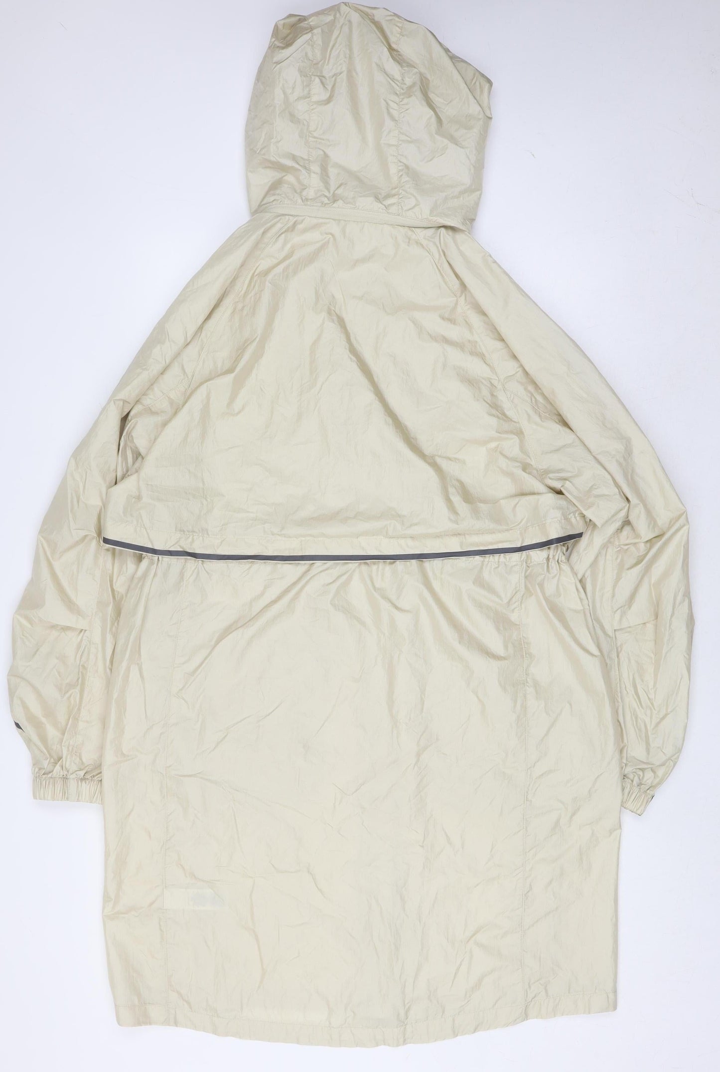 Womens UK Size 10 Marks and Spencer Beige Parka Coat