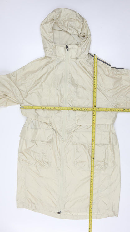 Womens UK Size 10 Marks and Spencer Beige Parka Coat