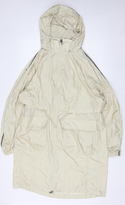 Womens UK Size 10 Marks and Spencer Beige Parka Coat
