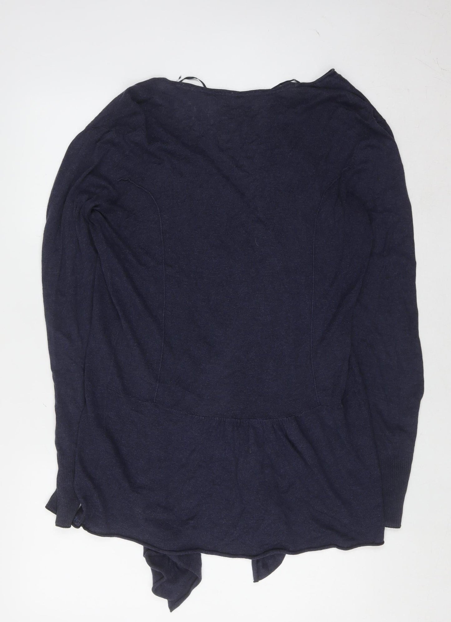 Womens UK Size 16 Fat Face Blue Cardigan Jumper