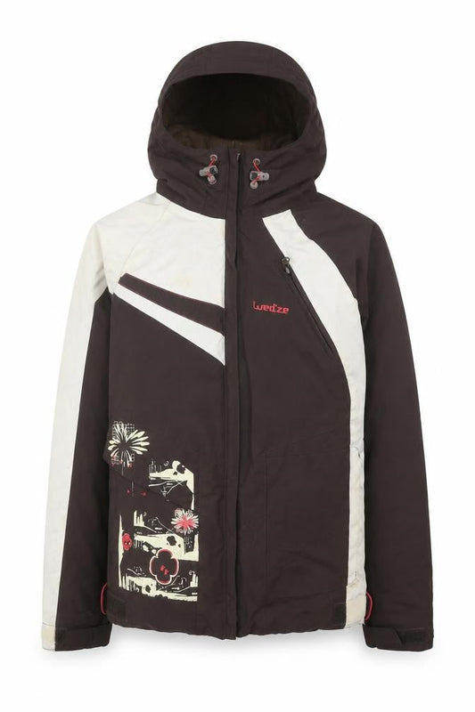 Girls UK Size 8 Wedze Brown Ski Jacket