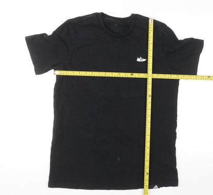 Mens UK Size M adidas Black  T-Shirt