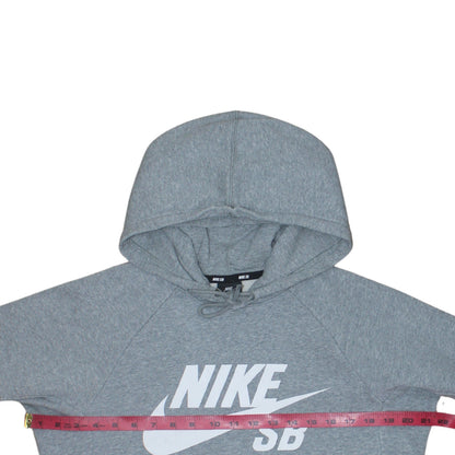 Mens UK Size XS Nike Grey Pullover Hoodie