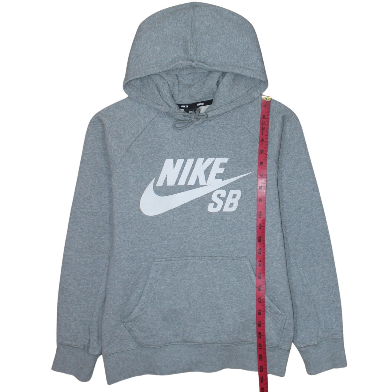 Mens UK Size XS Nike Grey Pullover Hoodie