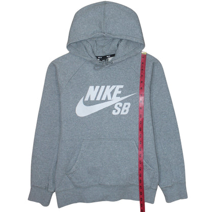 Mens UK Size XS Nike Grey Pullover Hoodie