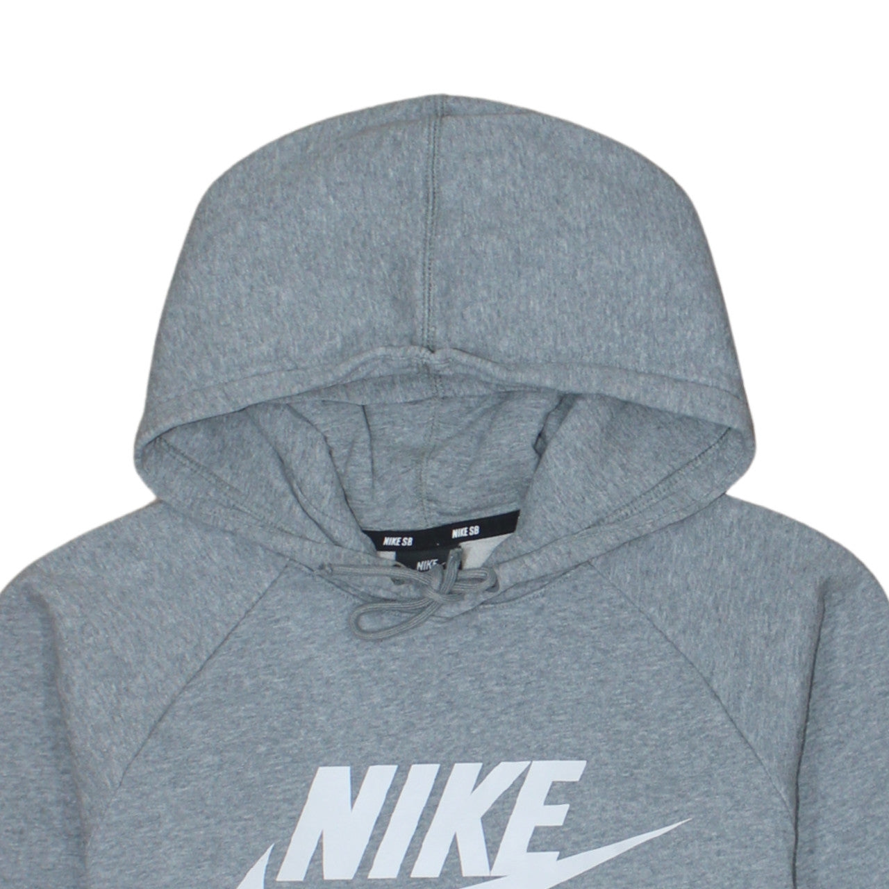 Mens UK Size XS Nike Grey Pullover Hoodie