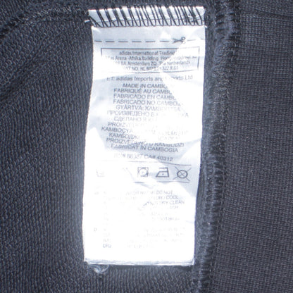 Womens UK Size 10 adidas Black Pullover Hoodie