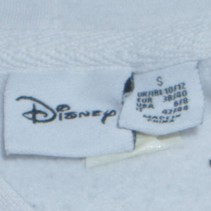 Womens UK Size 10/12 Primark White Pullover Hoodie