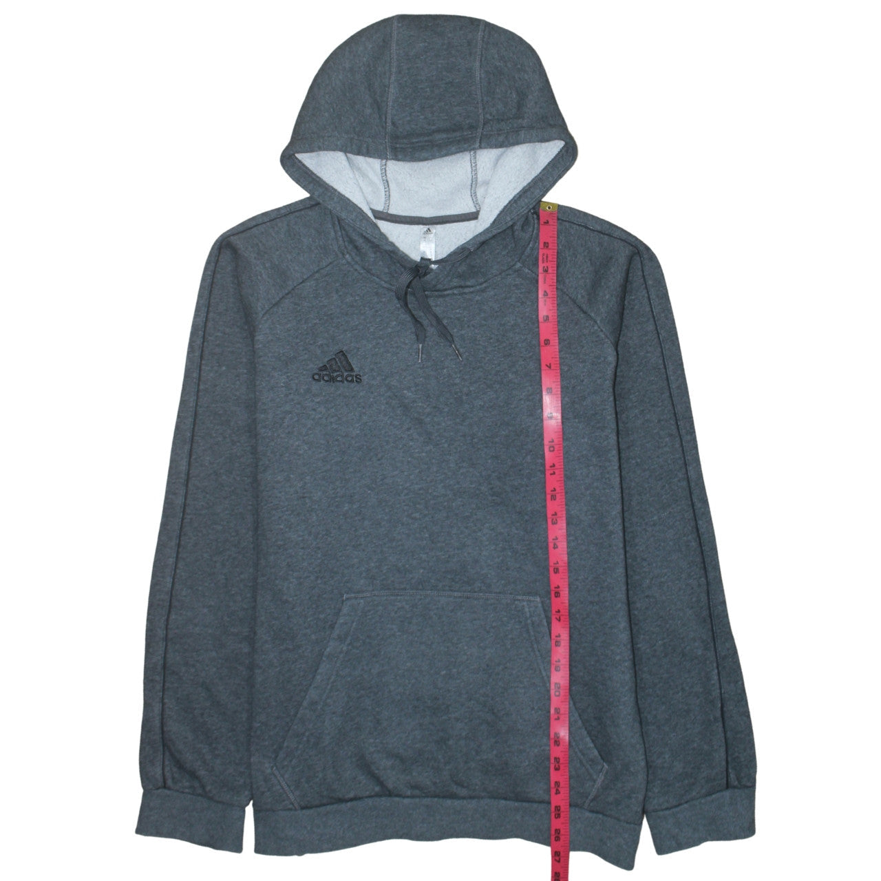 Mens UK Size M adidas Grey Pullover Hoodie