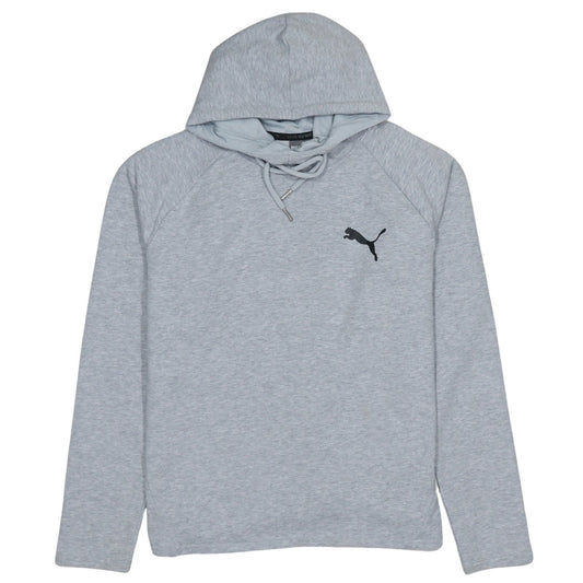 Womens UK Size 14 PUMA Grey Pullover Hoodie