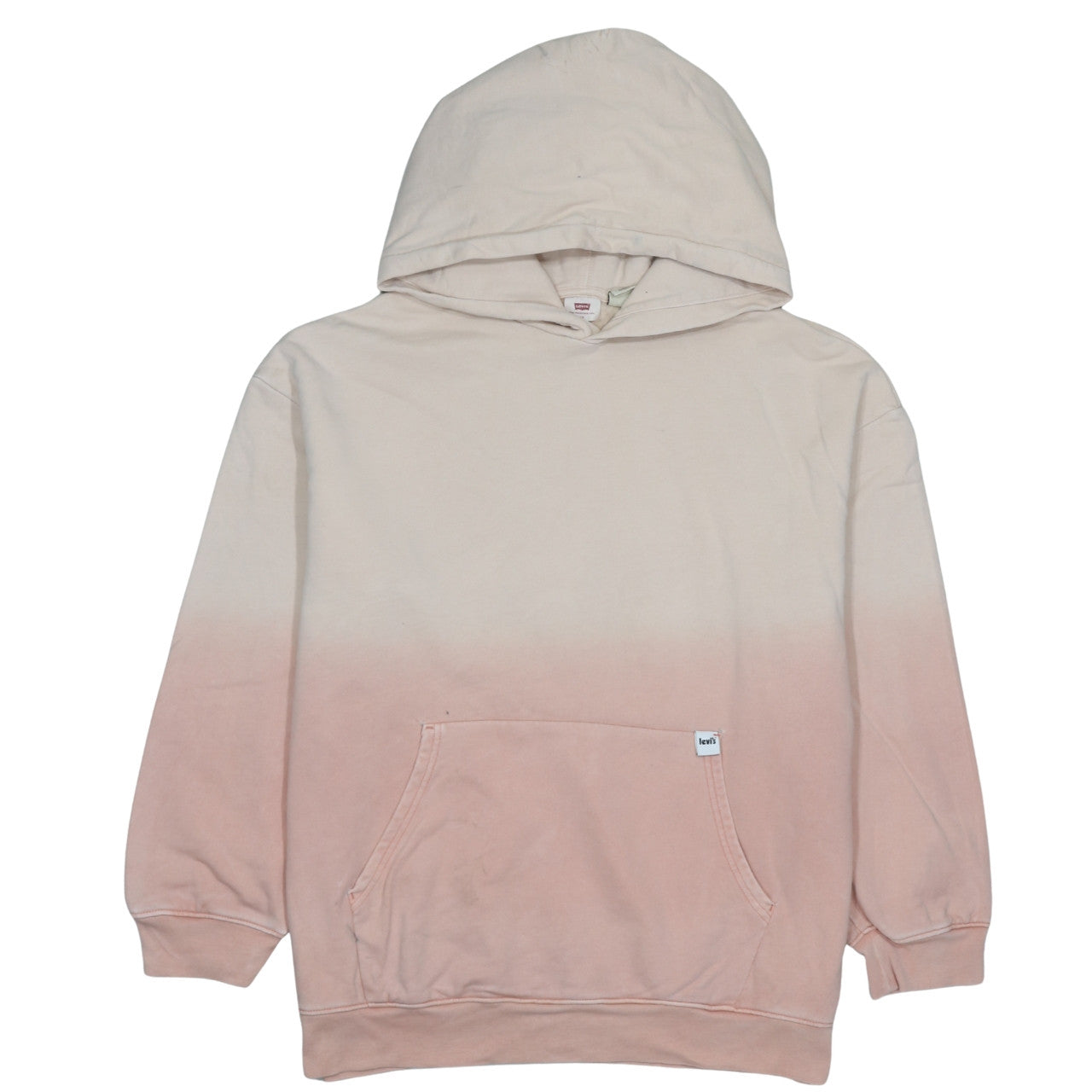 Womens UK Size XS Levi's Beige Pullover Hoodie
