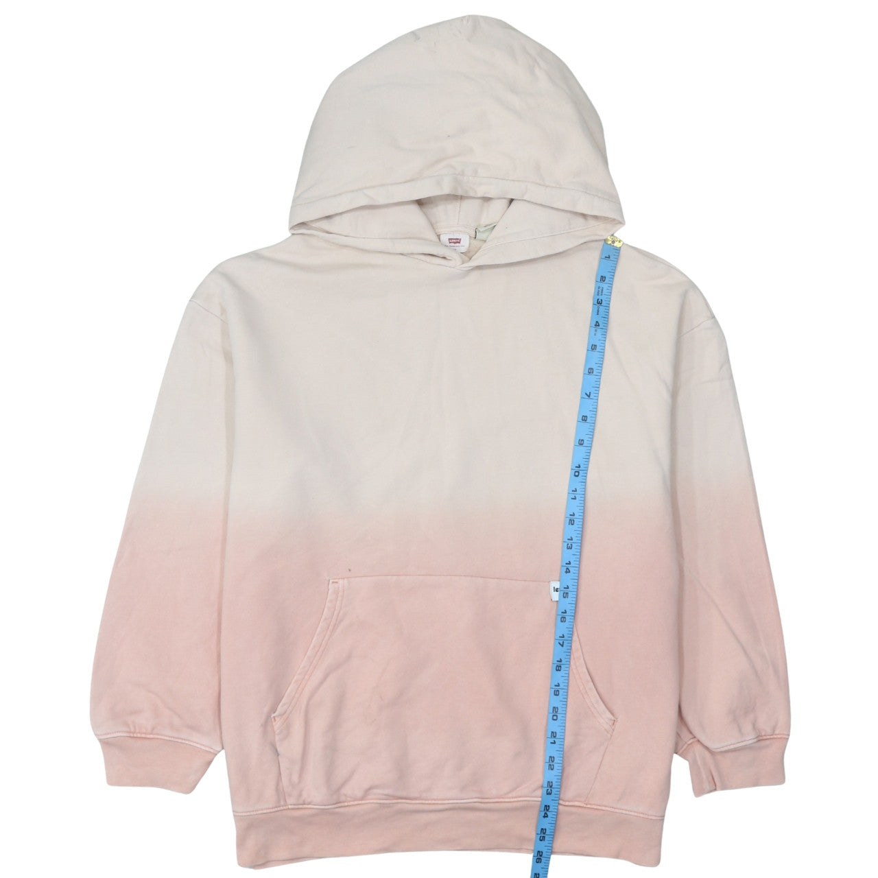 Womens UK Size XS Levi's Beige Pullover Hoodie