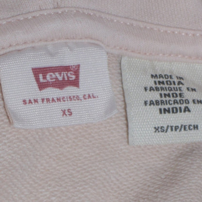 Womens UK Size XS Levi's Beige Pullover Hoodie