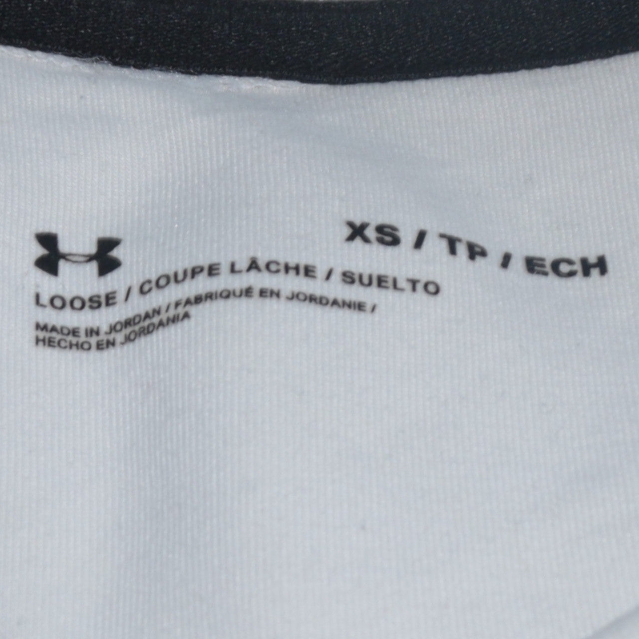 Womens UK Size XS Under armour White Pullover Sweatshirt