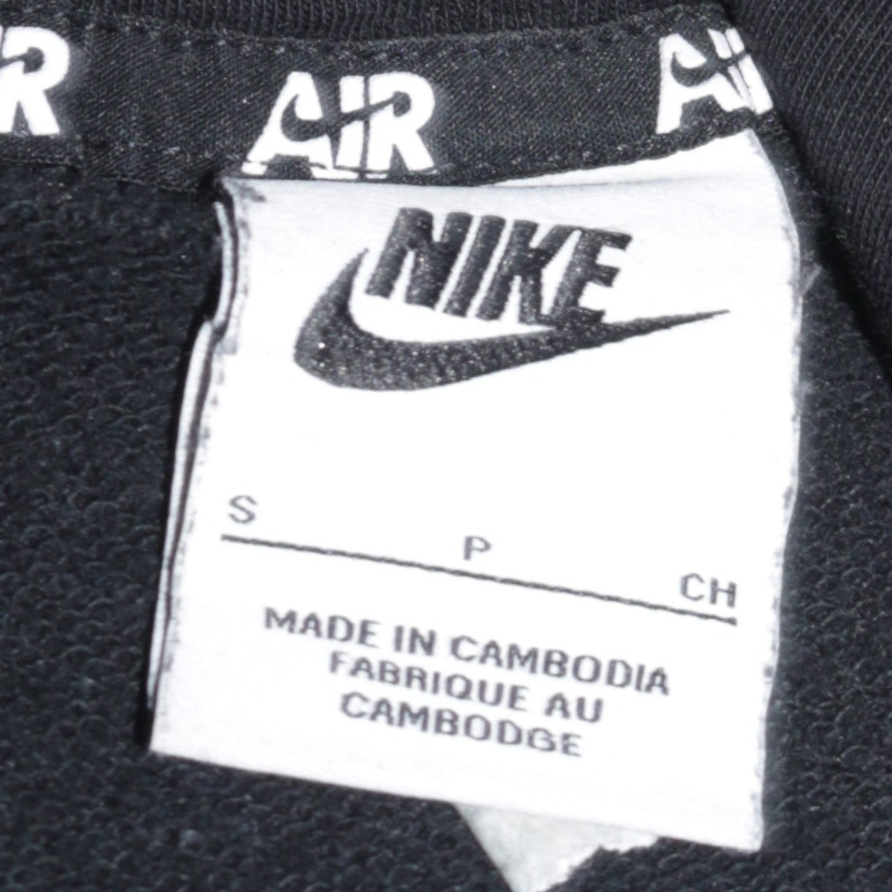 Mens UK Size S Nike Black Pullover Hoodie