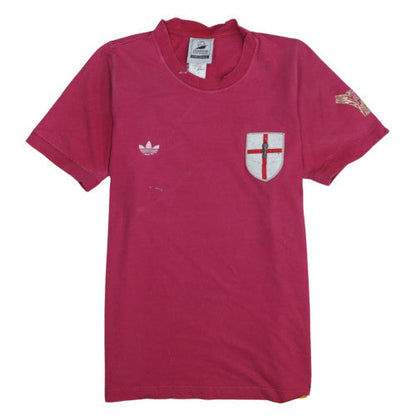 Womens UK Size M adidas Red Basic T-Shirt