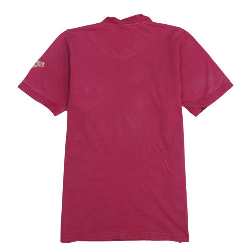 Womens UK Size M adidas Red Basic T-Shirt