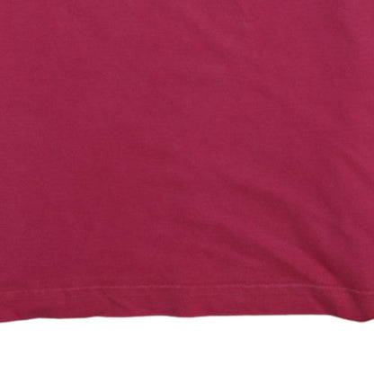 Womens UK Size M adidas Red Basic T-Shirt