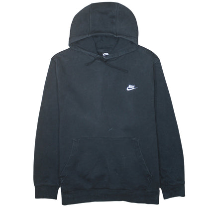 Mens UK Size 2XL Nike Black Pullover Hoodie