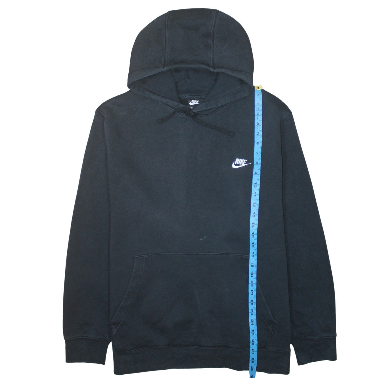 Mens UK Size 2XL Nike Black Pullover Hoodie