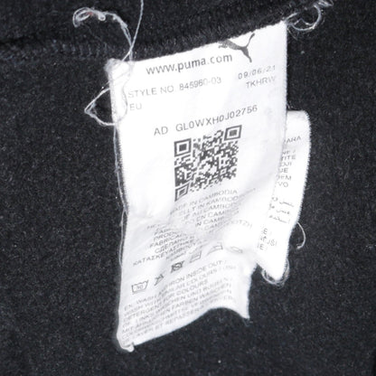 Mens UK Size M PUMA Black Pullover Hoodie