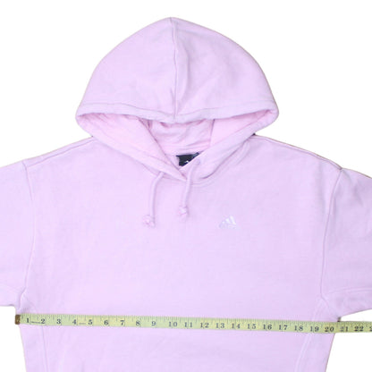 Womens UK Size 2XS adidas Pink Pullover Hoodie