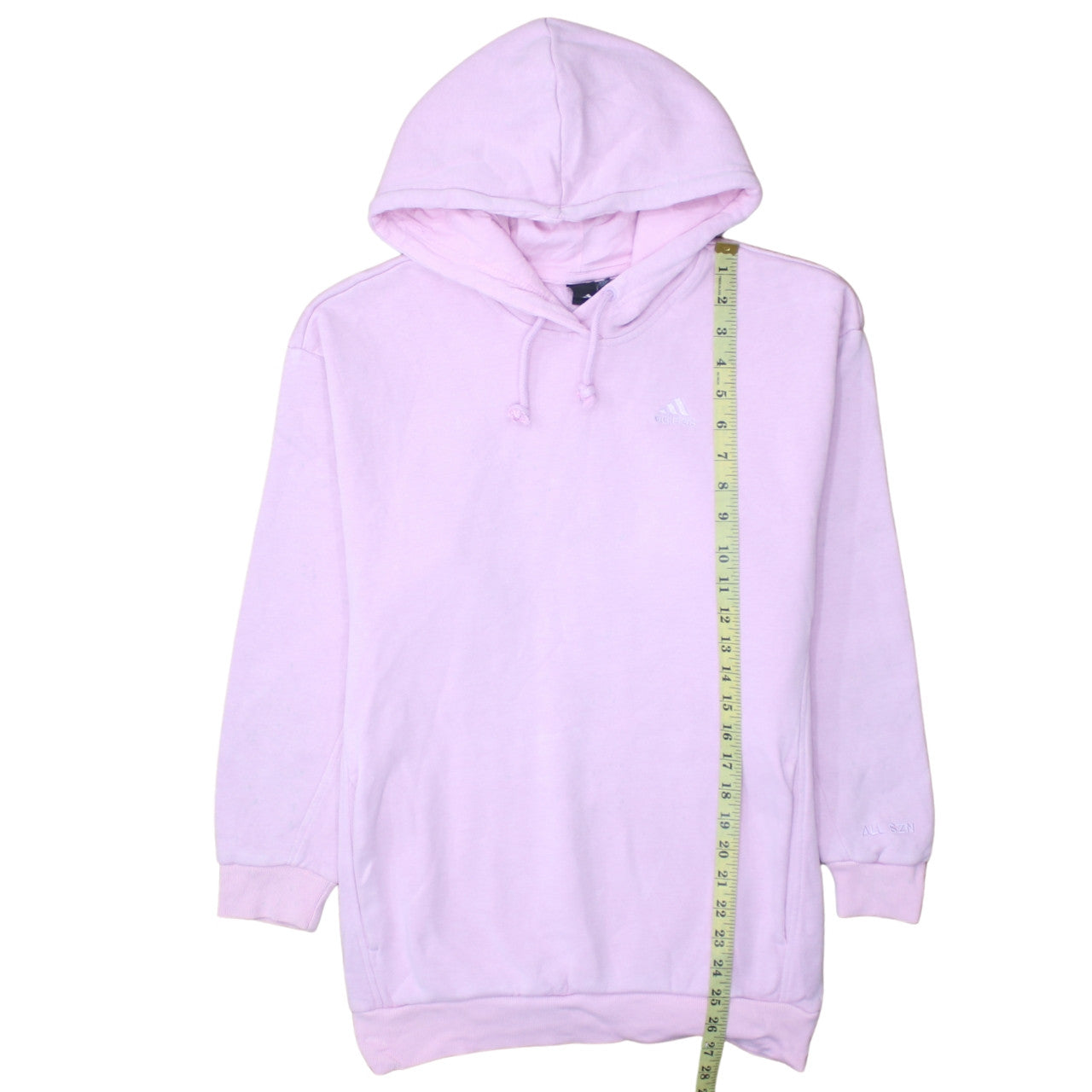Womens UK Size 2XS adidas Pink Pullover Hoodie