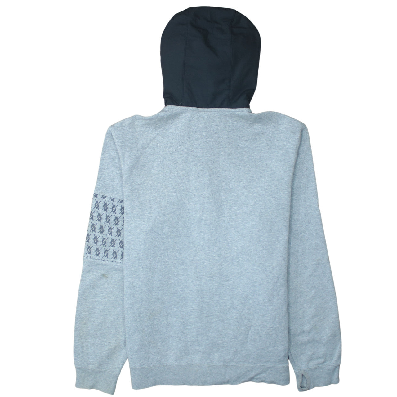 Mens UK Size XL Nike Grey Full Zip Hoodie