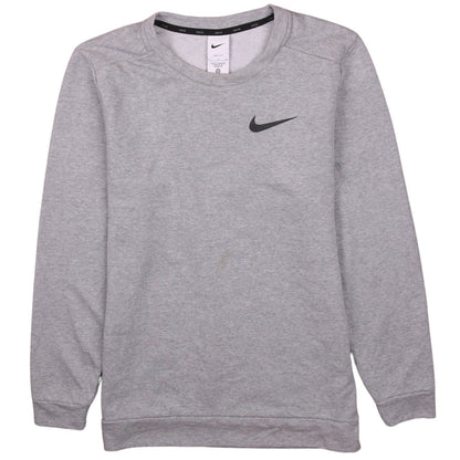 Mens UK Size S Nike Grey Pullover Sweatshirt