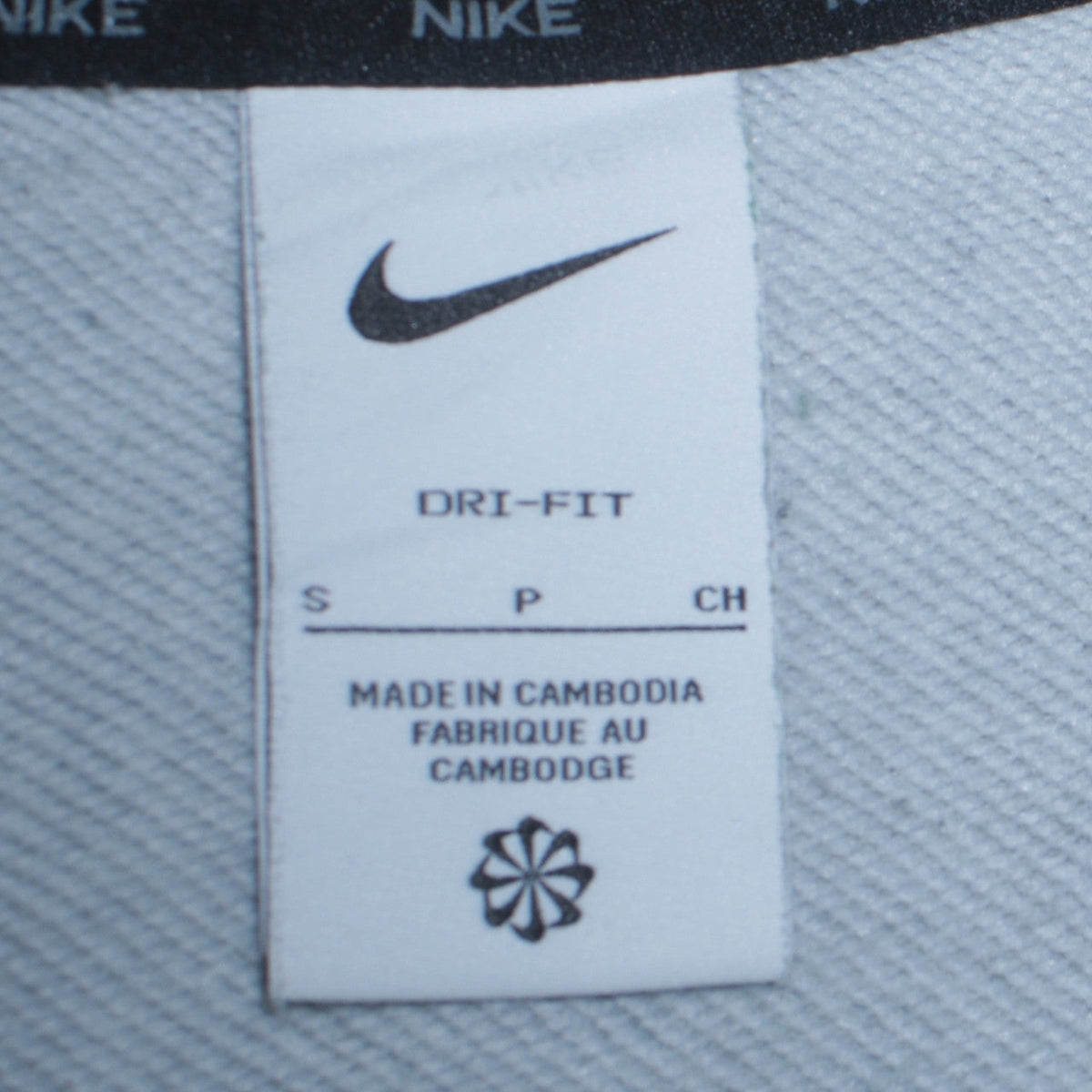 Mens UK Size S Nike Grey Pullover Sweatshirt