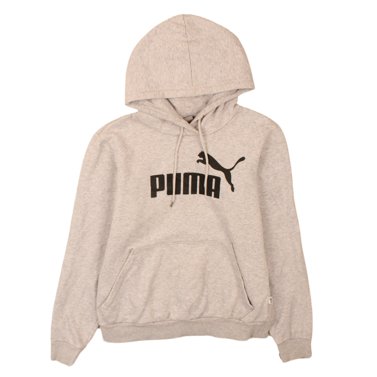 Womens UK Size 12 PUMA Grey Pullover Hoodie