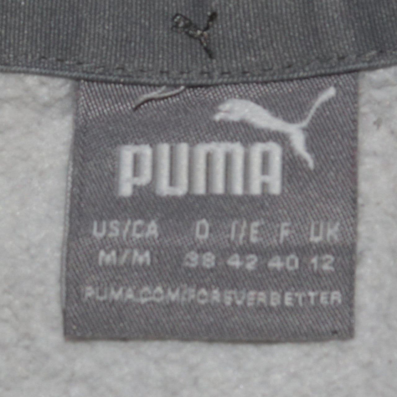 Womens UK Size 12 PUMA Grey Pullover Hoodie