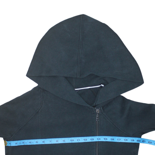 Womens UK Size S Nike Black Full Zip Hoodie