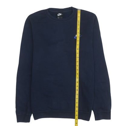 Mens UK Size S Nike Blue Pullover Sweatshirt
