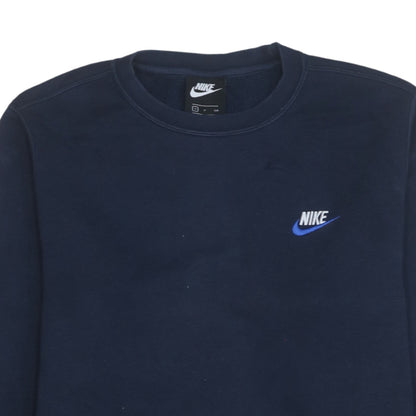 Mens UK Size S Nike Blue Pullover Sweatshirt