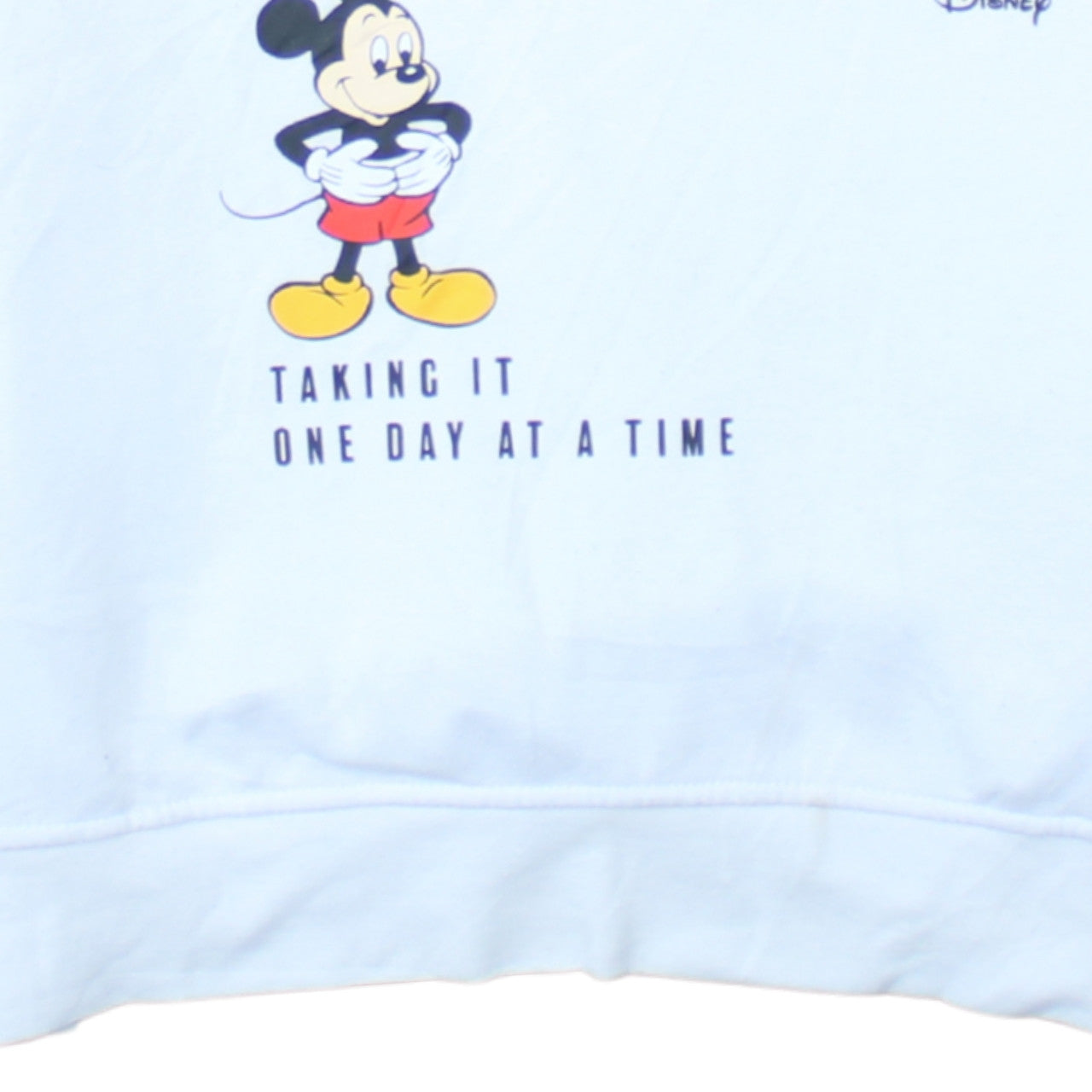Womens UK Size XS Disney White Pullover Hoodie