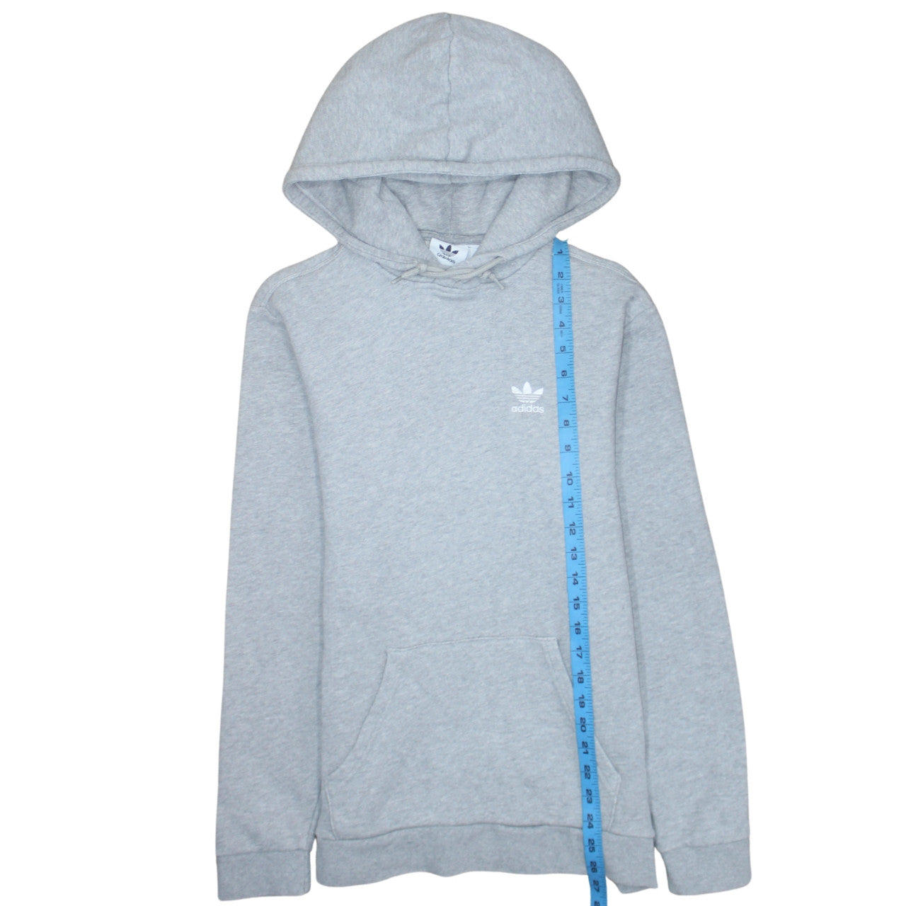 Mens UK Size XS adidas Grey Pullover Hoodie