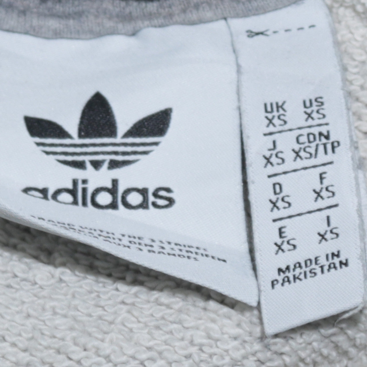 Mens UK Size XS adidas Grey Pullover Hoodie