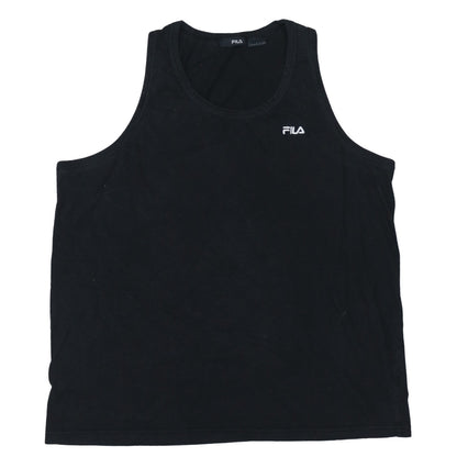 Fila Men's Black 2XL Tank Top Gym Training Activewear