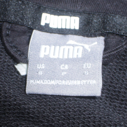 Womens UK Size S PUMA Black Full Zip Hoodie