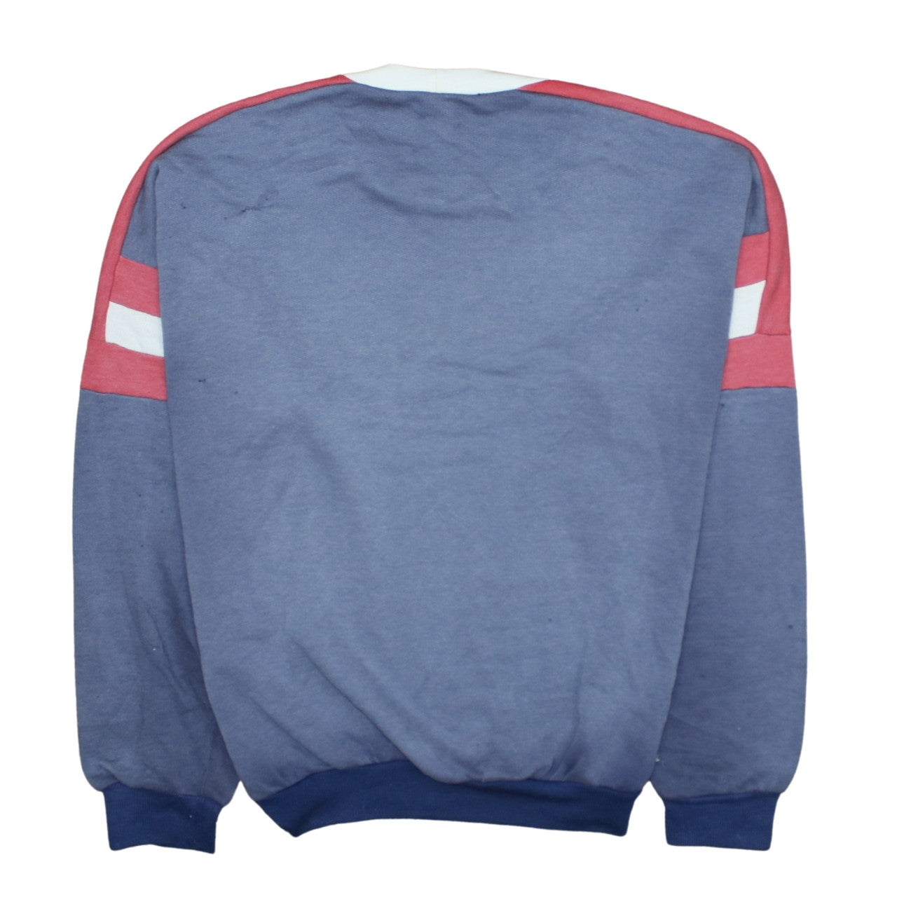 Womens UK Size M adidas Blue Pullover Sweatshirt