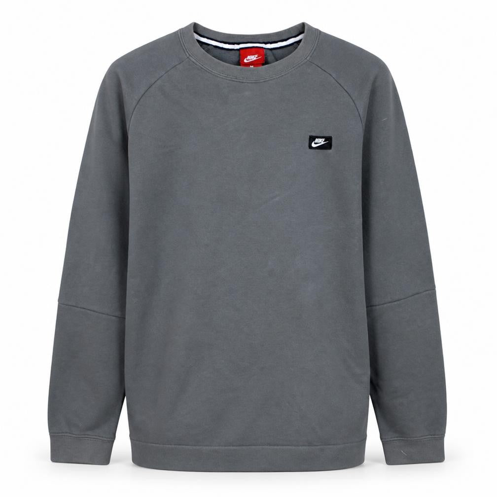 Mens UK Size S Nike Grey Pullover Sweatshirt